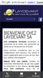 Mobile Screenshot of laydevant.ch