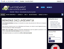 Tablet Screenshot of laydevant.ch